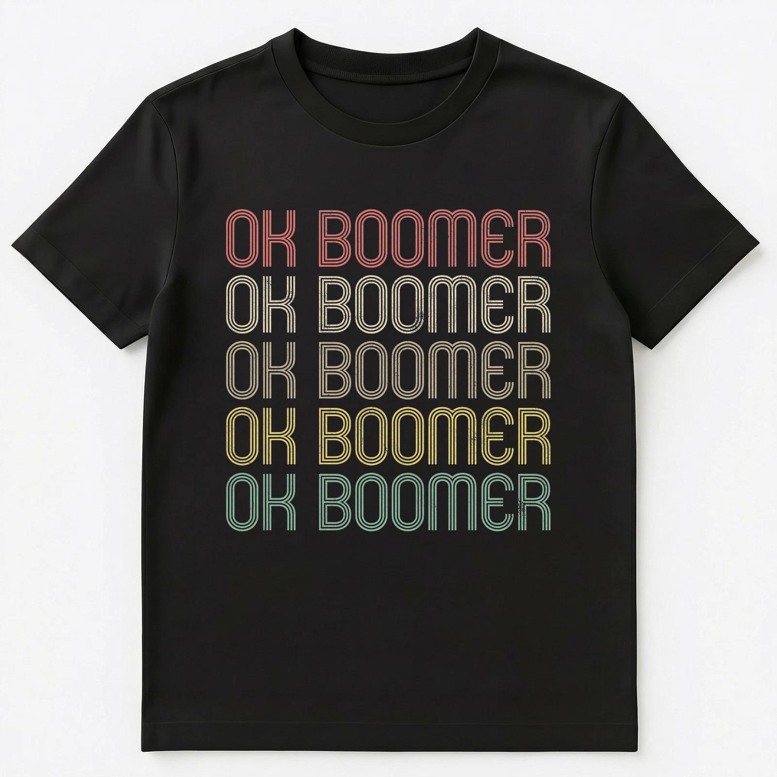 Ok Boomer Retro Style Unisex T-Shirt M