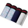 BONITOS 4Pcs Lot Cotton Mens Print Boxers Sexy Underwear For Man Underpants Large Size Men's Panties