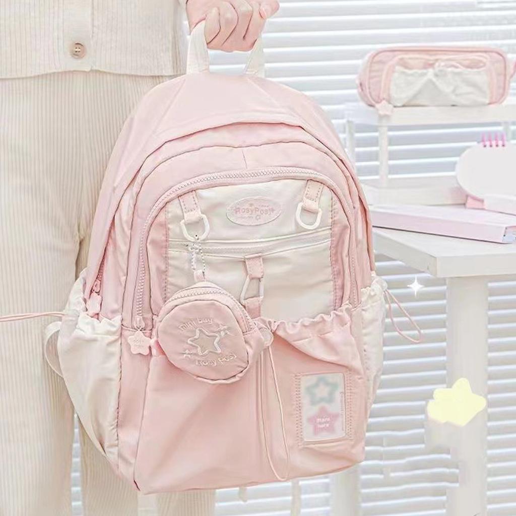 Fashion Preppy Bag Simple Backpack School Backpack Laptop Bag Casual Daypack Work Commuter Bag Travel Bag Gifts