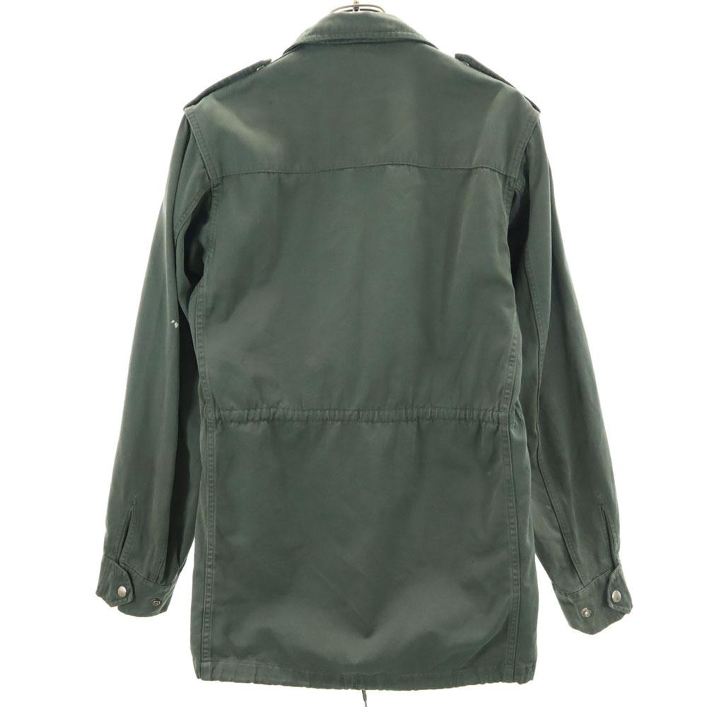 FRENCH ARMY 70s vintage Military jacket 92LGM Field Herringbone Twill Men's Used