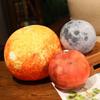 17Cm/27Cm Planets Plush Toys Simulation Sun Moon Mars Soft Stuffed Pillow Toys Throw Educational Planet Toys Kids Gifts