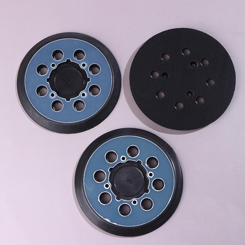 5-Inch Sanding Disc Backing Pad; 8-Hole Hook Loop Abrasive Wheel For Orbital Sander (Electric Polishing Machine Grinding Disc)
