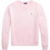 Polo SS25 Loose Fit Crew Neck Pullover Sweatshirt Women Sweatshirt Pink-Sand WMPOKNINFB20815-650