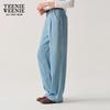 Teenie Weenie Women's 2025 Summer Loose Straight-Leg Jeans