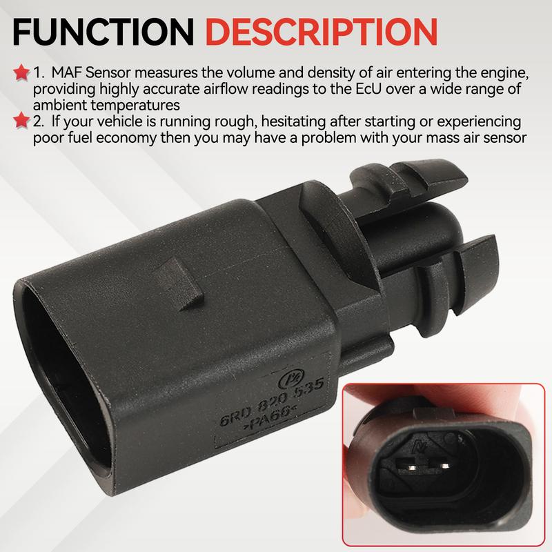 For VW Vehicles Passat Tiguan Golf Jetta Universal Outside Ambient Air Temperature Sensor 8Z0820535 6RD820535 High Precision