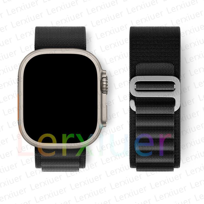 Alpine Loop Strap for Apple Watch Band Ultra 4 2 3 49mm 40mm 44mm 45mm 42mm 46mm Bracelet Correa iWatch Series 7 SE 8 9 10 11 12