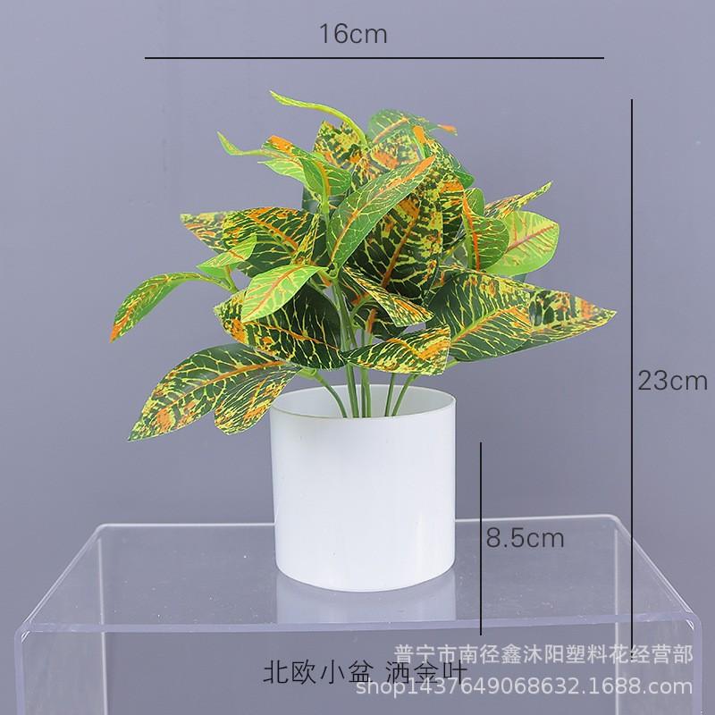 Artificial Pothos Plant Decor Living Room Office Indoor Home Decoration Fake Greenery