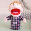 Open Mouth Hand Puppet 28-33cm Family Role Play Toys Bedtime Story Props  Playing with Children
