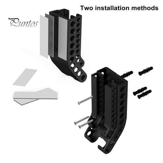 Battery Storage Box Organizer High Strength Large Capacity Easy Installation Wall Mounted Battery Storage Container
