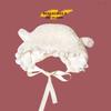 Sheep Hat Female Cute Lamb Wool Lei Feng Hat Winter Warm Lamb Ears Straps Parent-child Ear Protection Hat