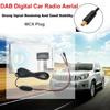 12V Glass Mount Car Digital Radio Antenna Offering Stable Signal Reception And Effortlessly Attachment Weather Resistant