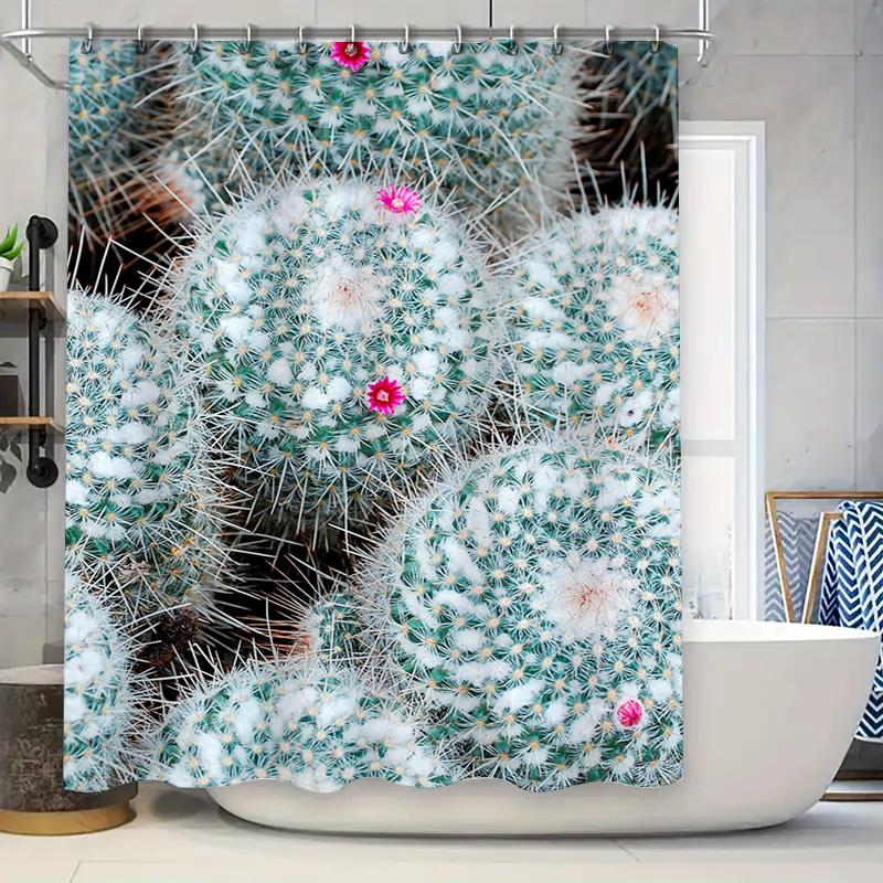 

Stylish Geometric Black White Marble Shower Curtain With Modern Decorative Design For Bathroom Accessories Pink Bath Rug Set Inc W60H190(CM)-1 Pcs