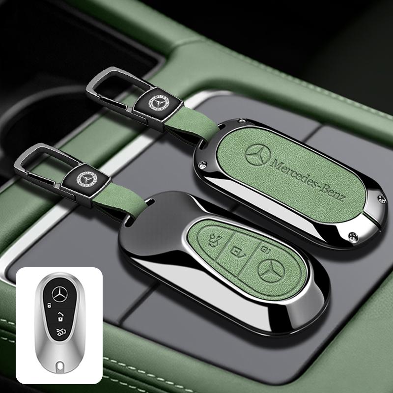 FSUO7 Car Remote Key Case Cover Shell For Mercedes Benz C E S Class GLC W206 W223 W214 E300 C260 C300 S450 S500 Keychain Accessories