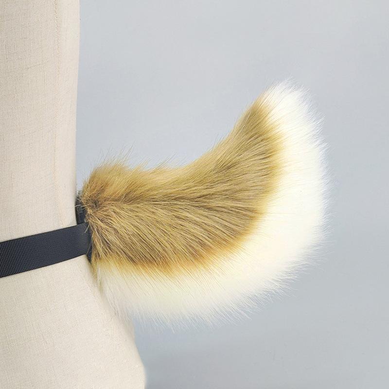 1 buc. Accesorii pentru Păr cu Blană Artificială Cap de Iepuraș Urechi de Iepure Animal Blană Banda de Păr Petrecere Cosplay Costum
