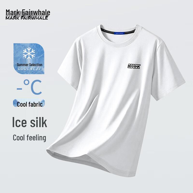 Mark Fairwhale Men's Ice Silk Short Sleeve T-Shirt