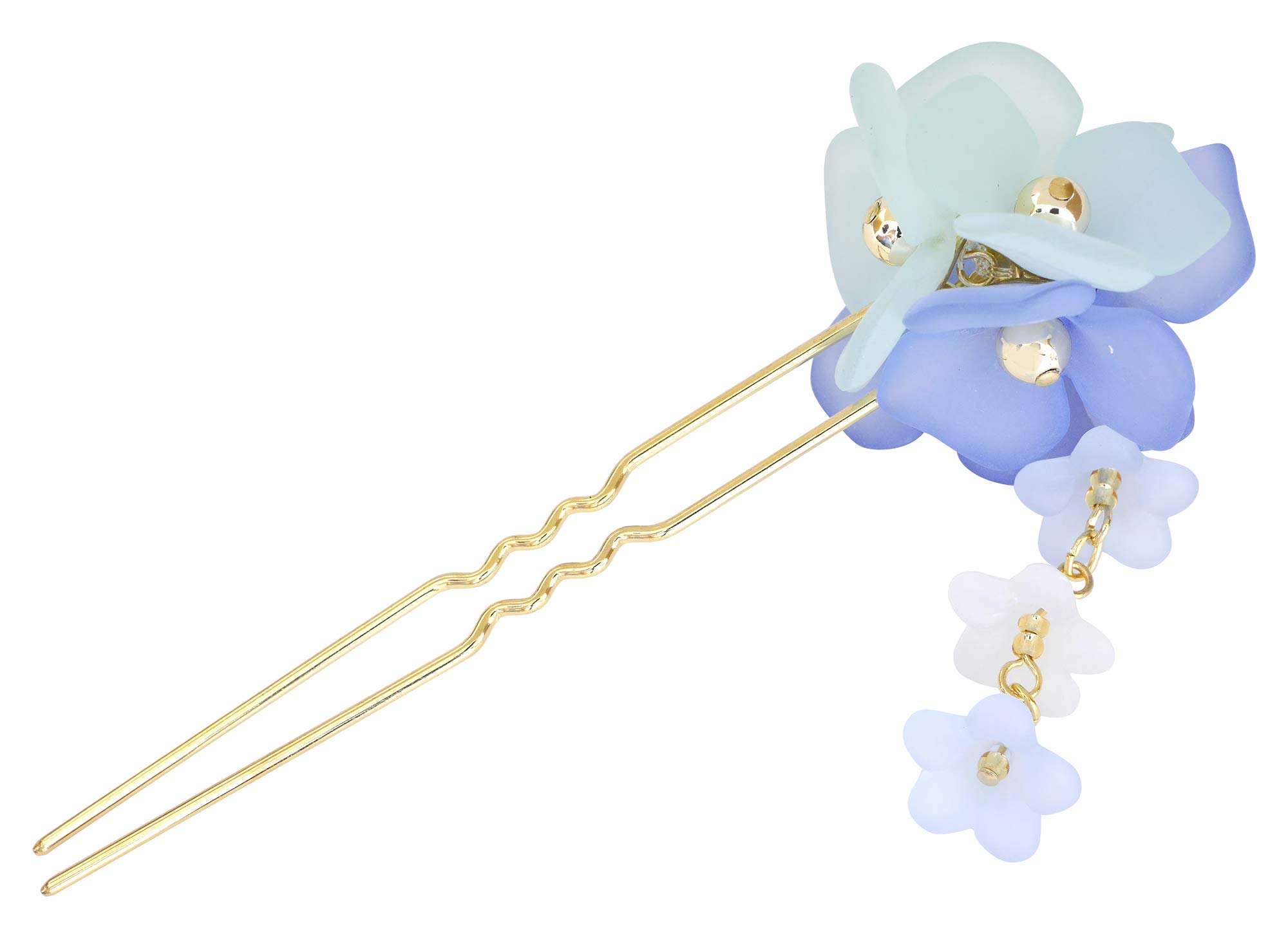 

HOBBIX Bead Kit Kyo Hanatemari Hairpin Lapis Arabesque BK-102