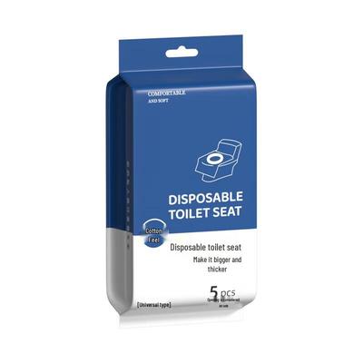 Einzeln verpackte Einweg-Toilettensitzauflagen mit Polsterung