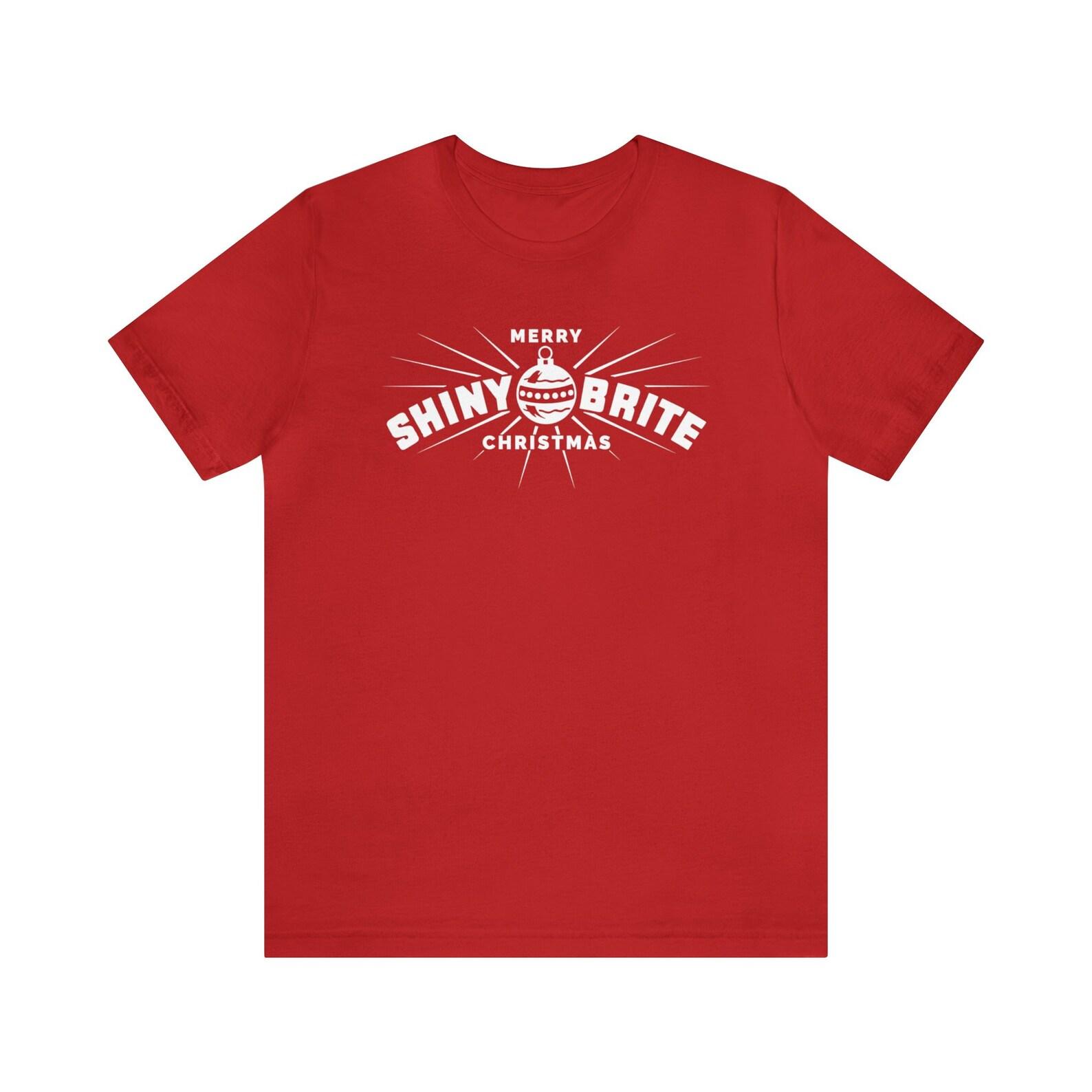 Shiny Brite T shirt/Vintage Christmas/Kitschy Ornaments/Holiday gift/Retro Christmas Tee/Retro Christmas/Christmas gift idea/Holiday apparel S