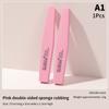 1Pcs Mixed Nail Care Sponge Scrubbing Sand Paper Nail File Buffer Double-Sided Strips Manicure Nail Art Files Durable Washing