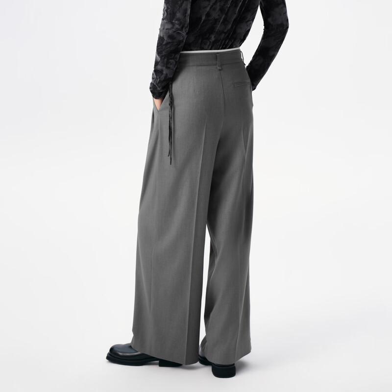 broadcast Women's Loose Wide-Leg Draped High-Waist Casual Pants