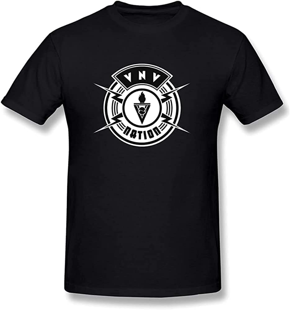 Men s VNV Nation Band Logo Men T Shirt XS чёрный