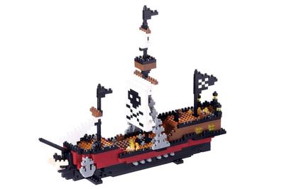 Kawada Nanoblock Pirate Ship 780pcs NBM-011