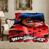 1pz Morbida Coperta Coccinella, Coperta Stampata Leggera e Resistente, Perfetta per Casa, Divano, Letto, Picnic, Viaggio, Ufficio