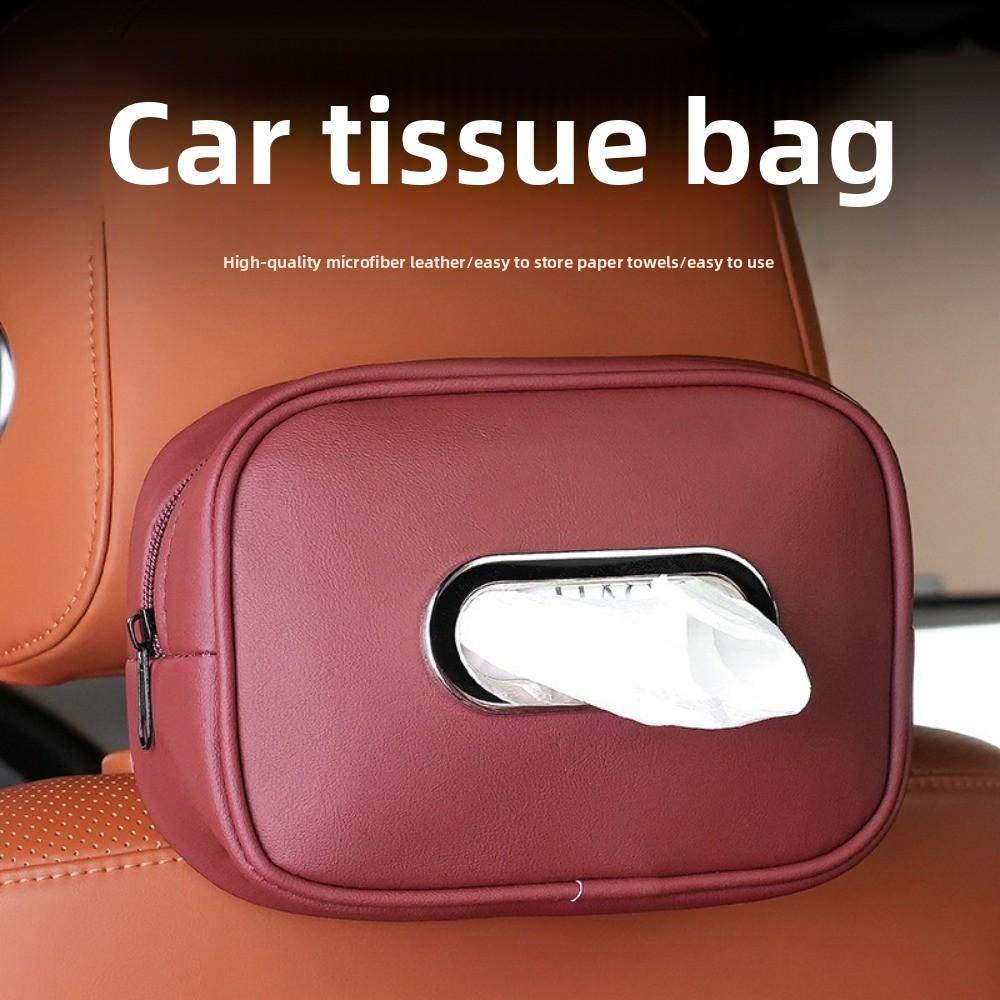 Easy Install Car Tissue Box Holder Sun Visor Center Console Organizer  Road Trip