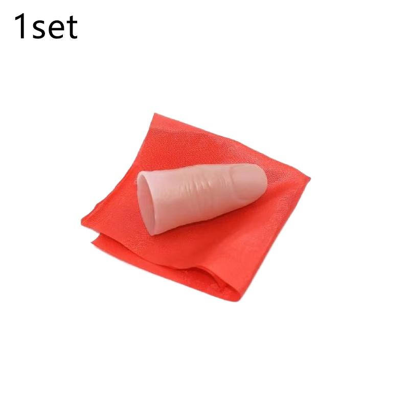 Magic Props Simple for Beginner Party Favors Gift Silk Scarves Disappear Self Elevating Rod Magic Knife Mouth Spitting Paper TMZ