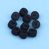 10 Stück 10x6x1,5x10mm Kassettenradio-Mechanismus Druckrollenrad mit Welle für Tonbandgerät Kassettenplayer Audiozubehör