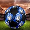 Atalanta BC logo Soccer Ball, colorful, suitable for all ages, machine-stitched, PVC material, competition grade,size5 , durable and high bounce