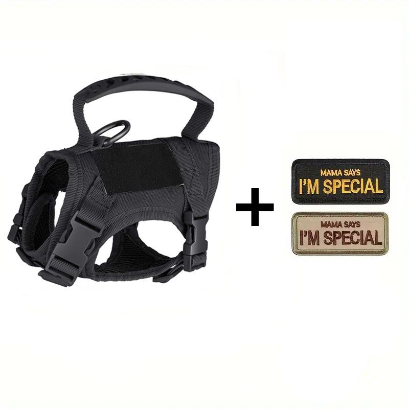 Tactical Cat Chest Harness Vest-style Traction Rope Adjustable Cat Harness Go Out Pet Dogs Prevent Breaking Training Cat Harness
