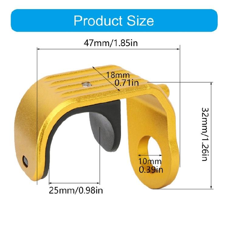 Fold Lock Clip Bike Fork Reinforcement Tool Cycling Fork Security Hook Cycling Component Quickly Install