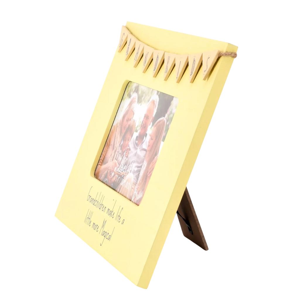 Celebrations Love Life Grandkids Bunting Photo Frame