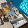 Famous Pretty S-salvador Dali Art Towel Beach Quick Dry Soft Pool Towels Gift for Travel Gym Shower Camping Sports