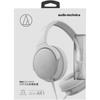 Audio Technica Ath Ar1 Wh Headphones Wired Silver White White