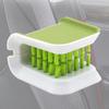 Car Seat Belt Cleaning Brush Double Sided U Type Automotive Safe Belt Washing Tool Folding Tray Sponge Blade Brush