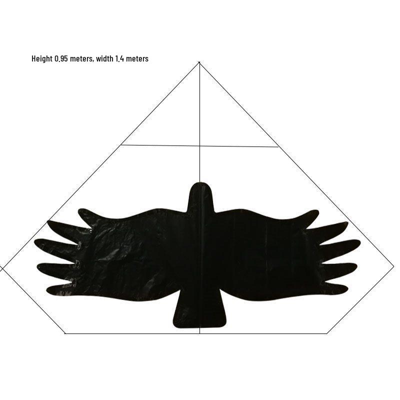 Handmade Eagle Kite - Easy to Fly in Light Breeze