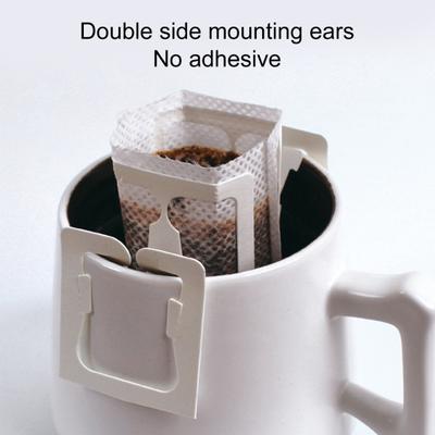 25/50Pcs Drip Kaffee Filter Beutel Tragbare Einzigen Dienen Einweg Hängen Ohr Drip Kaffee Filterung Papier Tasche Hause büro Liefert