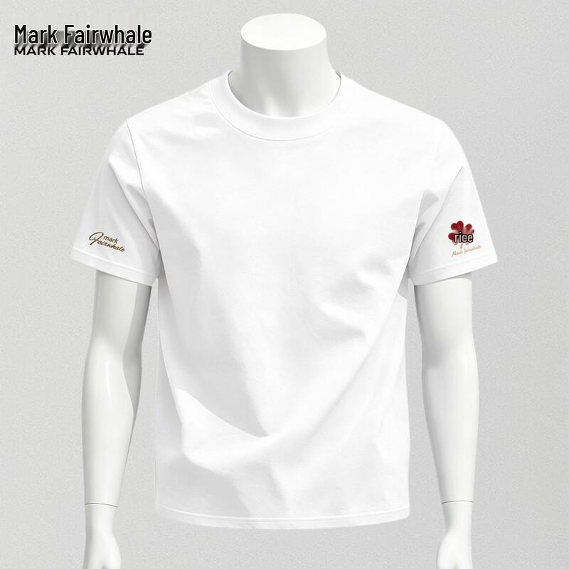 Mark Fairwhale Men s 2026 Summer Casual Cotton T-Shirt L