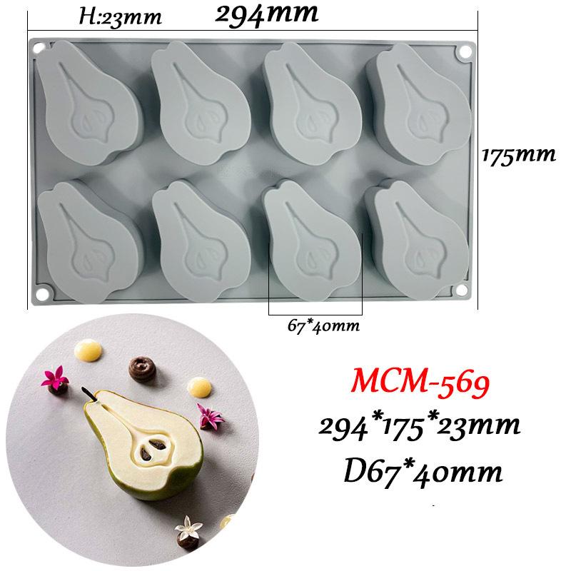 Kastanien-Himbeer-Erdnuss-Pilz Silikonform Fondant Kuchenform DIY Käse Schokoladenkuchen Dekorationszubehör Backzubehör