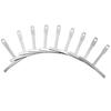 Luthier Tools Guitar Repair Radius Stainless Steel Bass String Measure Portable Bass String Ruler