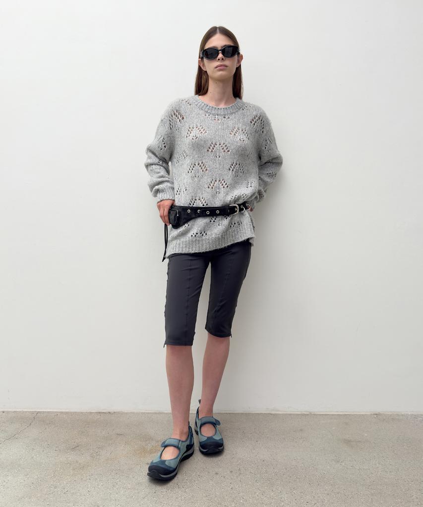 Daiaegeuneol Pointelle Over Knit (Grey)