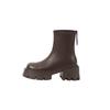 Thick-soled Martin Boots Women's 2025 New Small Autumn and Winter Retro Thin Boots Temperament Increased Fashion Short Boots Boots