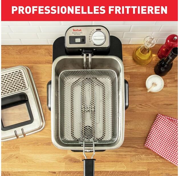 Fritéza Tefal FR8040 Oleoclean Pro Inox & Design
