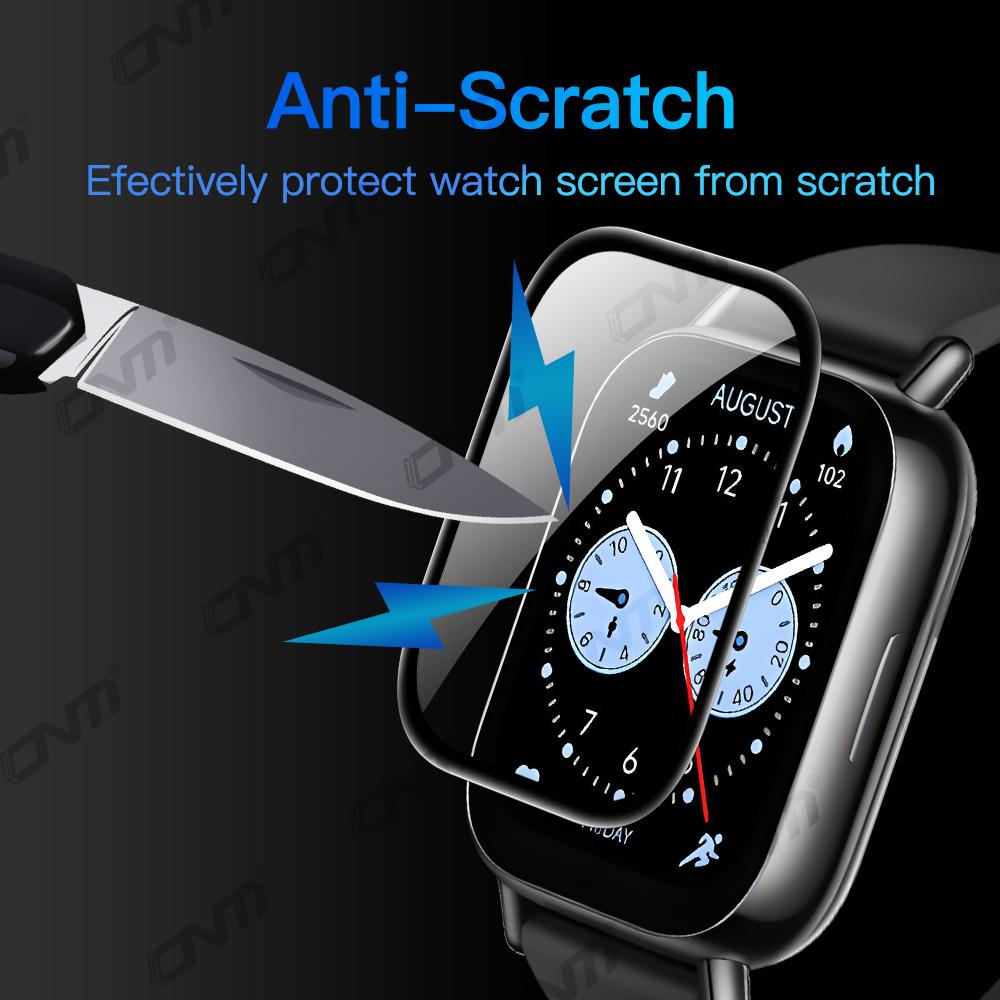 Skjermbeskytter for Xiaomi Redmi Watch 5 Active / Lite HD Ripebestandig Full Dekning Beskyttelsesfilm Tilbehør (Ikke glass)