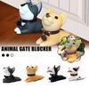 Cartoon Animal Door Blocker Animal Non-Slip Cute Cartoon Safety Block PVC Door Wedge Door Catch W3L5