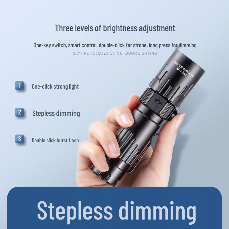 Tianhuo G3 Rechargeable LED Flashlight