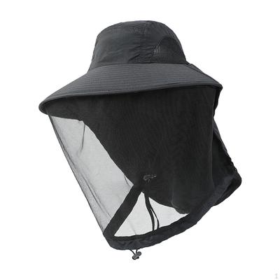Beekeeping Net Hat, Beekeeper Hat -Nylon Bucket Face Protection for Fishing Equipment, Outdoor