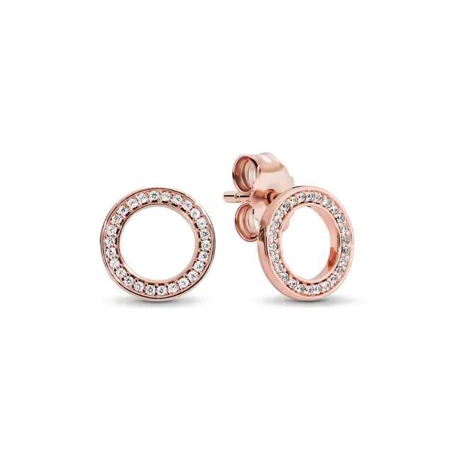 925 Sterling Silver Stud Earrings Set Circle/Zircon/Pearl/Daisy/Teardrop/Soccer Design Multi-Style Vintage Jewelry for Women
